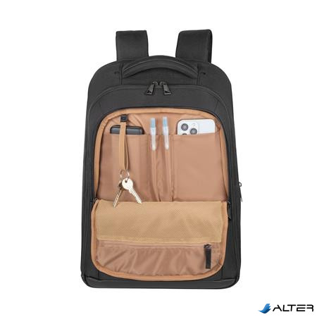 Notebook hátizsák, 17,3' RIVACASE 'Clark ECO 8164', fekete