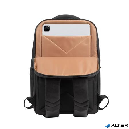 Notebook hátizsák, 17,3' RIVACASE 'Clark ECO 8164', fekete