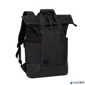   Notebook hátizsák, 15,6", rolltop, 25L, RIVACASE "5321 Dijon", fekete