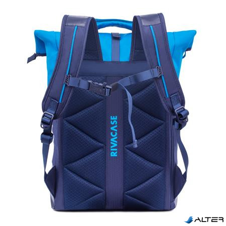 Notebook hátizsák, 15,6', rolltop, 25L, RIVACASE '5321 Dijon', kék