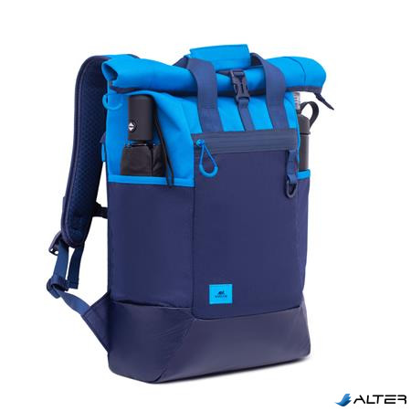 Notebook hátizsák, 15,6', rolltop, 25L, RIVACASE '5321 Dijon', kék