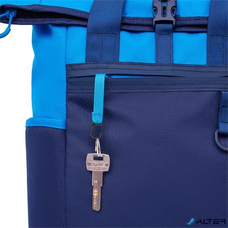 Notebook hátizsák, 15,6', rolltop, 25L, RIVACASE '5321 Dijon', kék