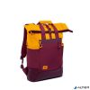 Notebook hátizsák, 15,6", rolltop, 25L, RIVACASE "5321 Dijon", bordó