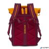 Notebook hátizsák, 15,6", rolltop, 25L, RIVACASE "5321 Dijon", bordó