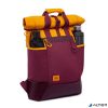 Notebook hátizsák, 15,6", rolltop, 25L, RIVACASE "5321 Dijon", bordó
