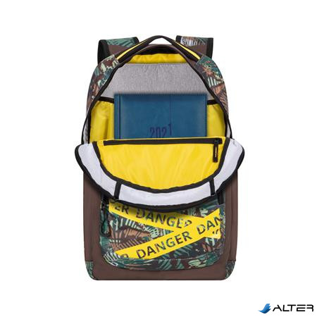 Notebook hátizsák, 15,6", 30L, RIVACASE "5461 Erebus Urban", dzsungel minta