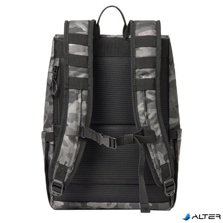 Notebook hátizsák, 15,6", rolltop, 15L, RIVACASE "7621 Sherwood", szürke-terepminta