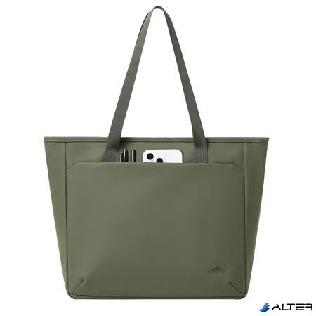 Notebook táska, női, 14', RIVACASE 'Eden ECO 7821', olivazöld