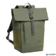 Notebook hátizsák, 14', 17L, rolltop, RIVACASE 'Eden ECO 7826', olivazöld