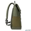 Notebook hátizsák, 14', 17L, rolltop, RIVACASE 'Eden ECO 7826', olivazöld