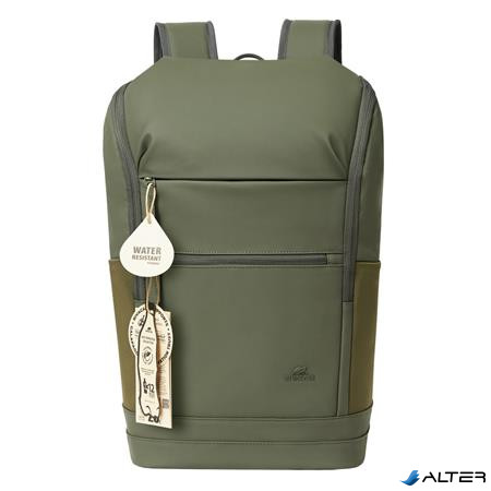 Notebook hátizsák, 15,6", 20L, RIVACASE "Eden 7856", olivazöld