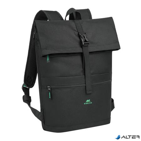 Notebook hátizsák, 15,6", rolltop, 15L, RIVACASE "Gremio 5567", fekete
