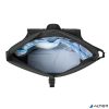 Notebook hátizsák, 15,6", rolltop, 15L, RIVACASE "Gremio 5567", fekete