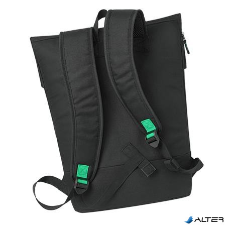 Notebook hátizsák, 15,6', rolltop, 15L, RIVACASE 'Gremio ECO 5567', fekete