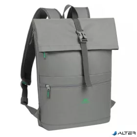   Notebook hátizsák, 15,6", rolltop, 15L, RIVACASE "Gremio ECO 5567", szürke