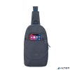 Hátitáska, keresztpántos (cross-body), RIVACASE "Galapagos 7711", sötétszürke
