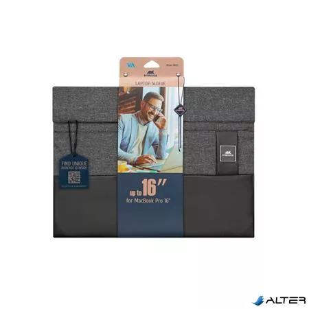 Notebook tok, 15,6', MacBook Pro 16/Ultrabook, RIVACASE 'Lantau 8805', fekete