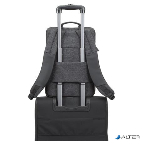 Notebook hátizsák, 15,6', MacBook Pro és Ultrabook, RIVACASE 'Lantau 8861', sötétszürke