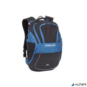   Notebook hátizsák, 15,6', 20L, RIVACASE '5225 Mercantour', fekete-kék