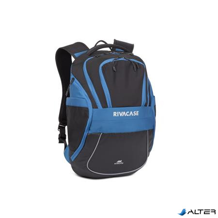 Notebook hátizsák, 15,6", 20L, RIVACASE "5225 Mercantour", fekete-kék