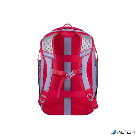 Notebook hátizsák, 15,6", 20L, RIVACASE "5225 Mercantour", szürke-piros