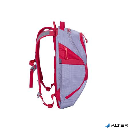 Notebook hátizsák, 15,6", 20L, RIVACASE "5225 Mercantour", szürke-piros