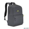 Hátizsák, notebook tartóval (15,6"), 24L, RIVACASE "5562 Mestalla Lite Urban", szürke