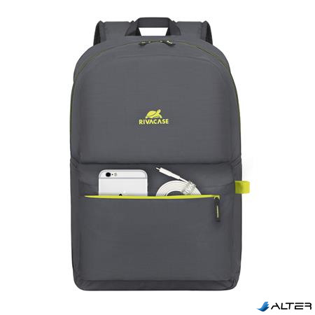 Hátizsák, notebook tartóval (15,6"), 24L, RIVACASE "5562 Mestalla Lite Urban", szürke