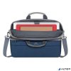 Notebook táska, 15,6", RIVACASE "Prater 7532", szürke-kék