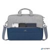 Notebook táska, 15,6", RIVACASE "Prater 7532", szürke-kék
