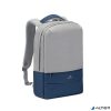 Notebook hátizsák, 15,6", RIVACASE "Prater 7562", szürke-kék