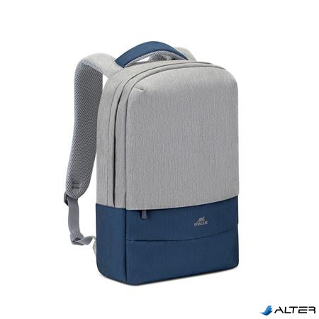 Notebook hátizsák, 15,6", RIVACASE "Prater 7562", szürke-kék