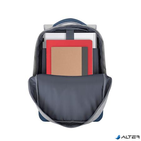 Notebook hátizsák, 15,6", RIVACASE "Prater 7562", szürke-kék