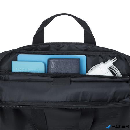 Notebook táska, 16", RIVACASE "Regent 8057", fekete