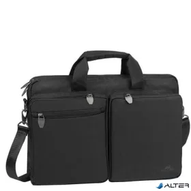   Notebook táska, 16", RIVACASE "Tiergarten 8530", fekete