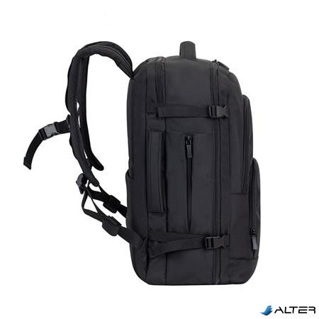 Notebook hátizsák, 17,3', ECO, RIVACASE '8461 Tegel Travel', fekete