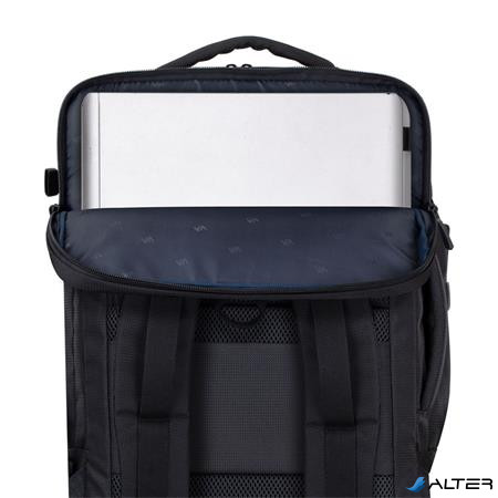 Notebook hátizsák, 17,3', ECO, RIVACASE '8461 Tegel Travel', fekete