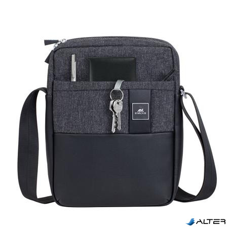 Oldaltáska, tablet 11', RIVACASE 'Lantau 8811', szürke-fekete