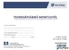 Nyomtatvány, menetlevél, tehergépjármű, 100 lap, A5, fekvő, VICTORIA PAPER, "D.GÉPJ.21.", 10 tömb/csomag
