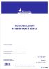 Nyomtatvány, munkabaleseti nyilvántartó napló, 32 oldal, A4, VICTORIA PAPER, 10 tömb/csomag