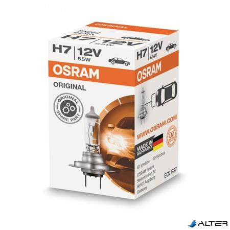 Halogén izzó, autó/gépjármű, H7, 55W, 12V, OSRAM, "Original Line", 1 db