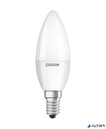 LED izzó, E14, gyertya, B35, 5,7W, 470lm, 4000K (HF), OSRAM 'Value'