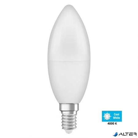 LED izzó, E14, gyertya, B38, 7W, 806lm, 4000K (HF), OSRAM "Value"
