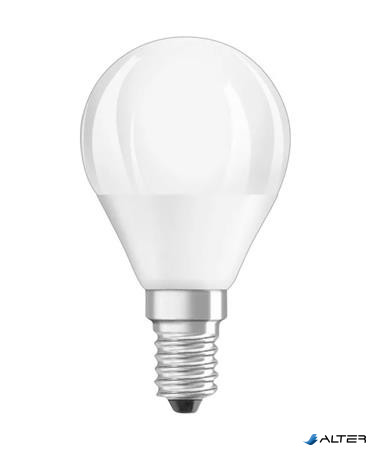 LED izzó, E14, kisgömb, P45, 5,7W, 470lm, 4000K (HF), OSRAM 'Value'