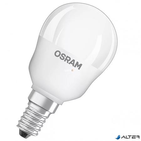 LED izzó, E14, kisgömb, P48, 8W, 806lm, 4000K (HF), OSRAM "Value"