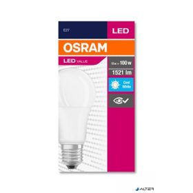   LED izzó, E27, gömb, A60, 13W, 1521lm, 4000K (HF), OSRAM 'Value'