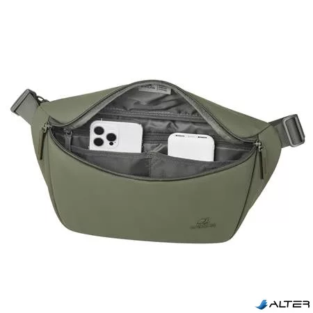 Övtáska, L, RIVACASE 'Eden ECO 7814', olivazöld