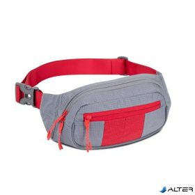   Övtáska, RIVACASE "5215 Mercantour", szürke-piros