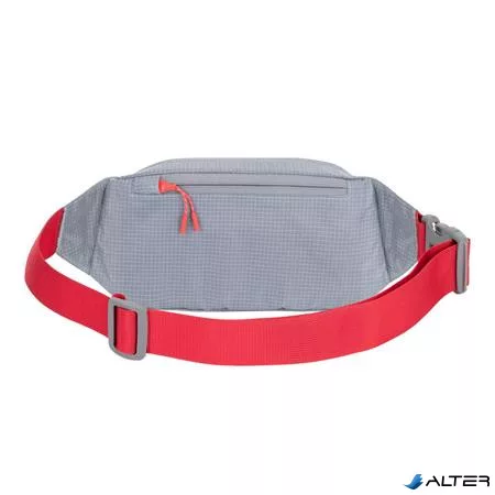 Övtáska, RIVACASE "5215 Mercantour", szürke-piros