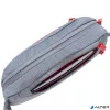 Övtáska, RIVACASE "5215 Mercantour", szürke-piros